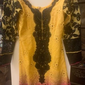 Unique hand made mini dress